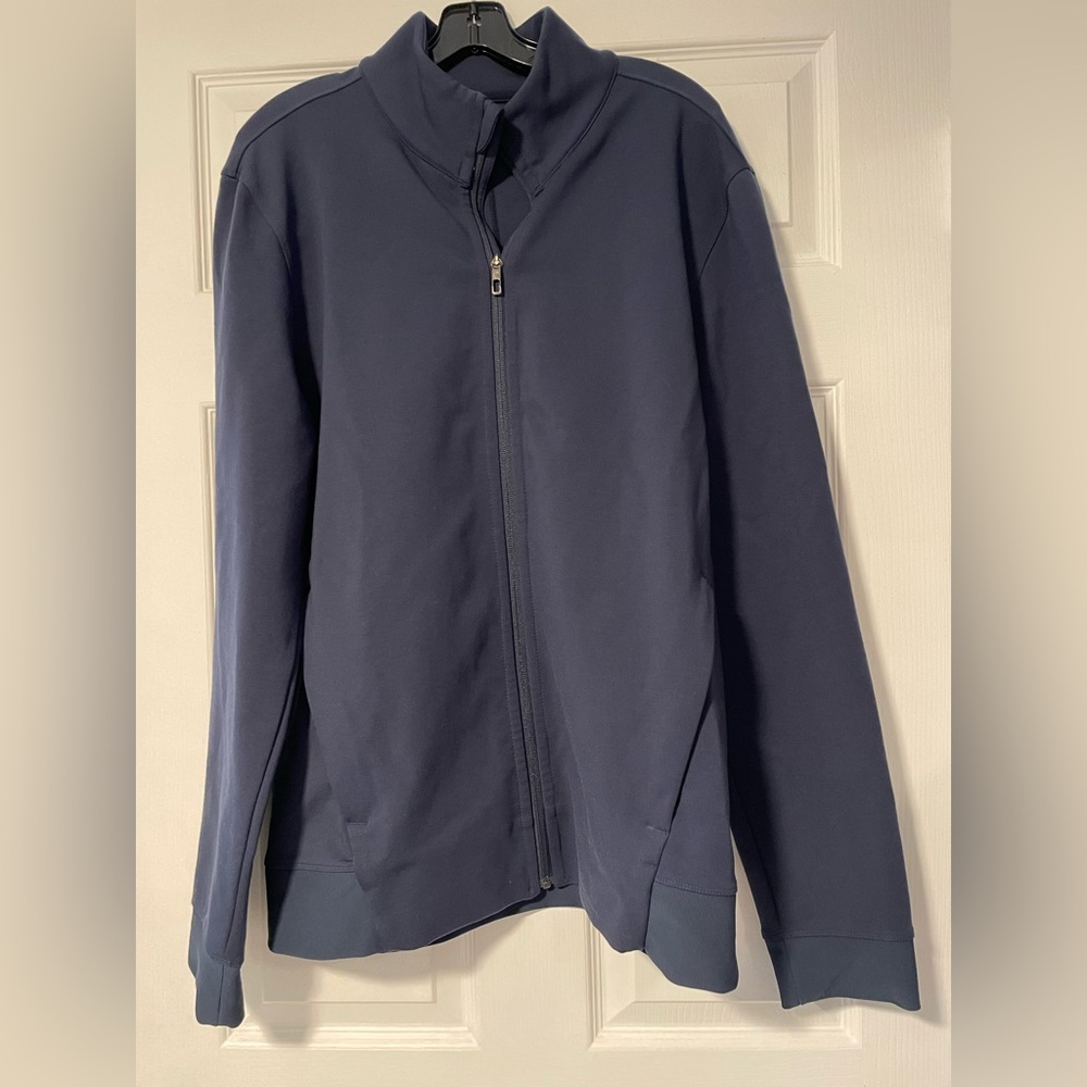 Lululemon Mens navy blue Zip Jacket